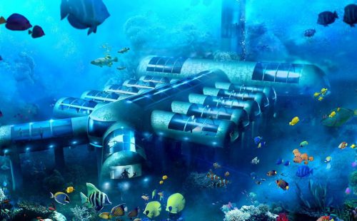 โรงแรมใต้น้ำ Planet Ocean Underwater Hotel